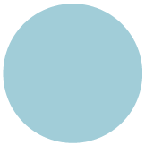 Light Blue Solid Circle